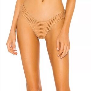 Acacia Ho’okipa Camel Mesh Swim Bottom Size XS